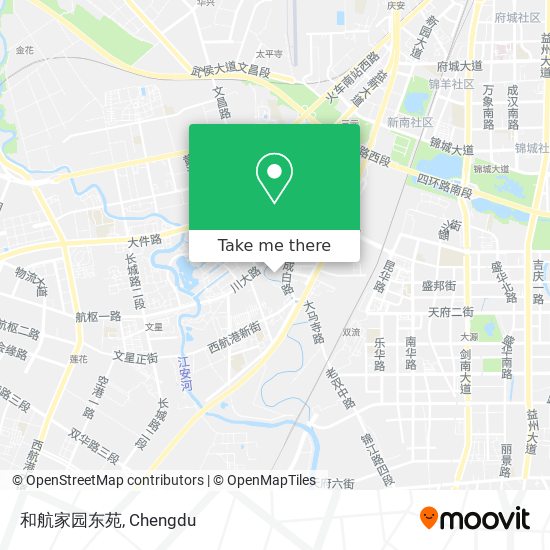 和航家园东苑 map