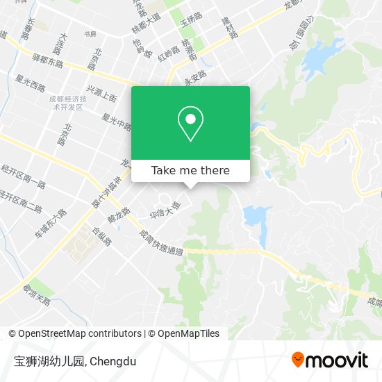 宝狮湖幼儿园 map