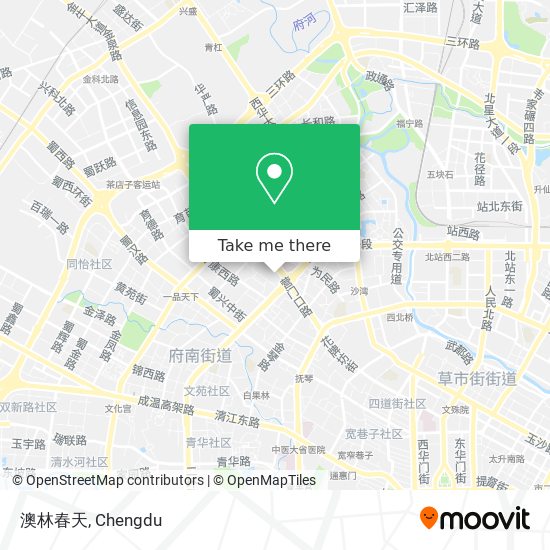 澳林春天 map