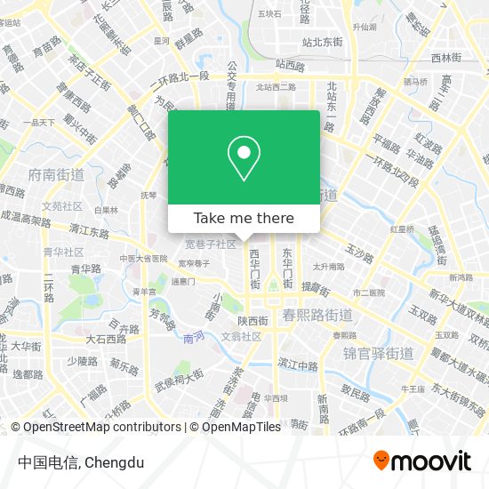 中国电信 map