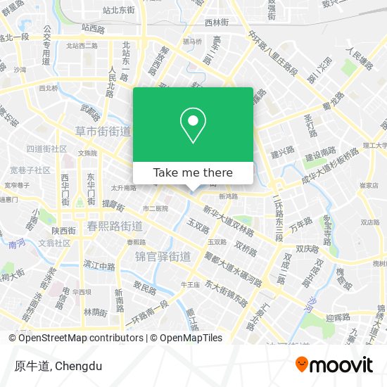 原牛道 map