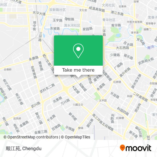 顺江苑 map