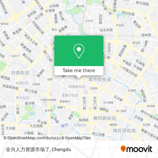 全兴人力资源市场了 map