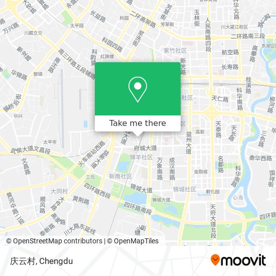 庆云村 map