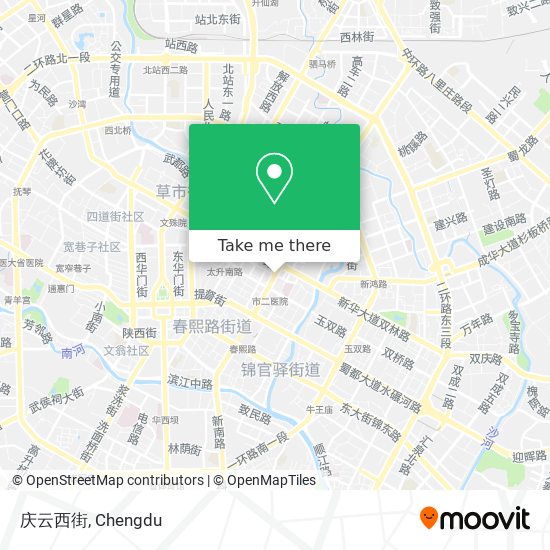 庆云西街 map