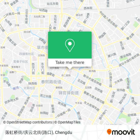 落虹桥街/庆云北街(路口) map