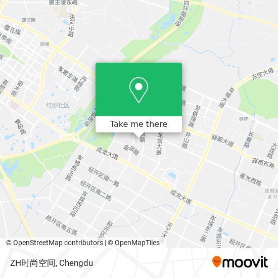 ZH时尚空间 map
