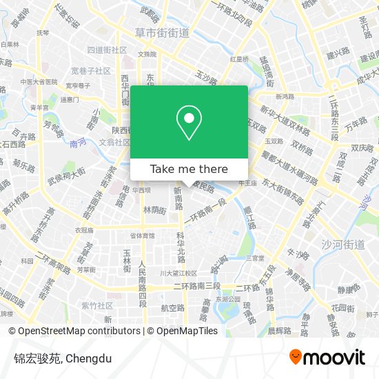 锦宏骏苑 map