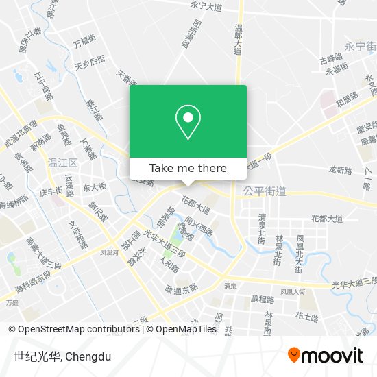 世纪光华 map