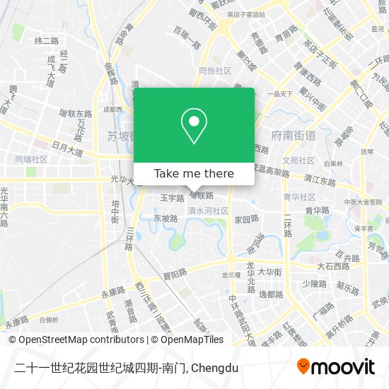二十一世纪花园世纪城四期-南门 map