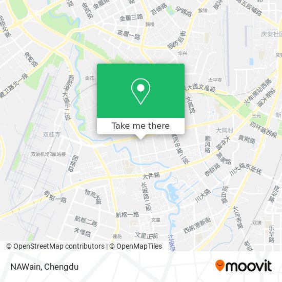 NAWain map