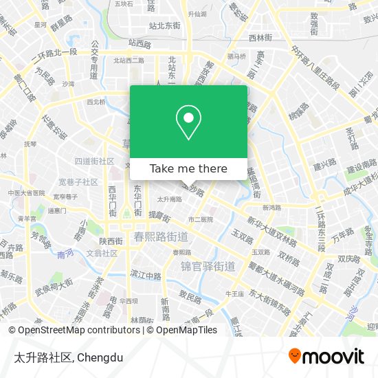 太升路社区 map