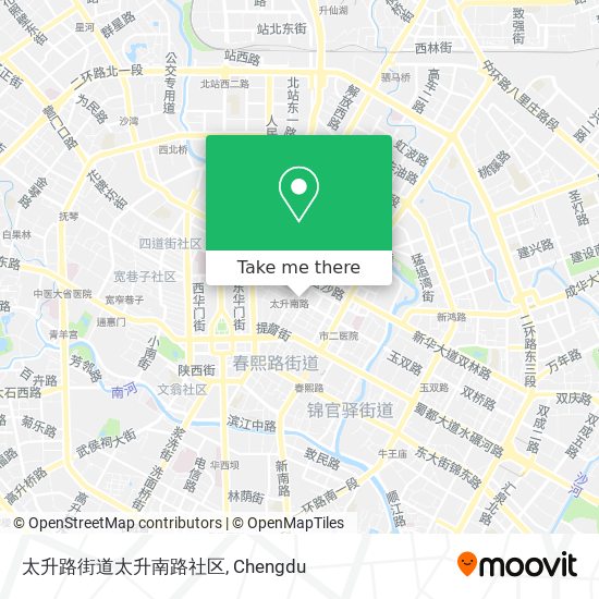 太升路街道太升南路社区 map