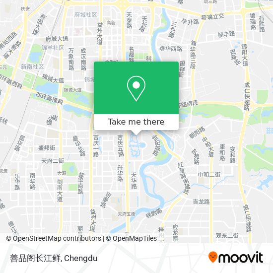 善品阁长江鲜 map