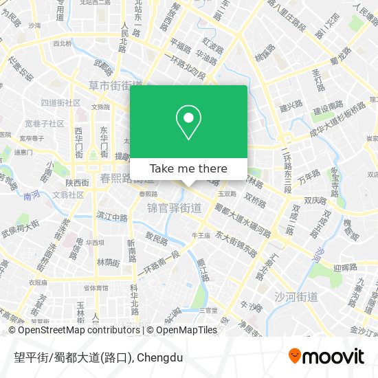 望平街/蜀都大道(路口) map