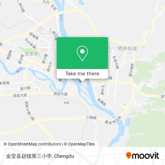 金堂县赵镇第三小学 map