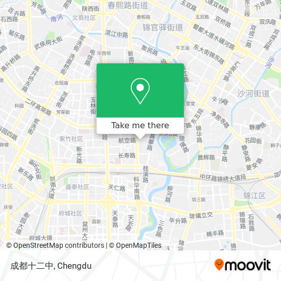 成都十二中 map