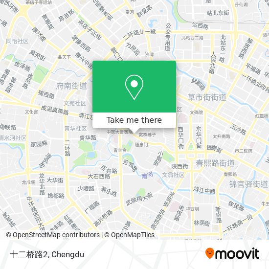 十二桥路2 map
