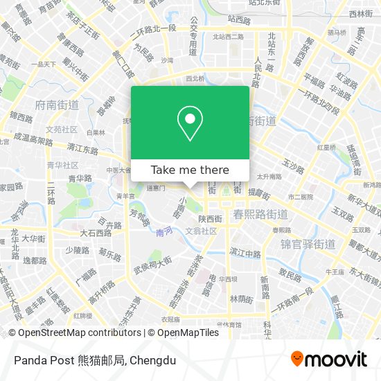 Panda Post 熊猫邮局 map