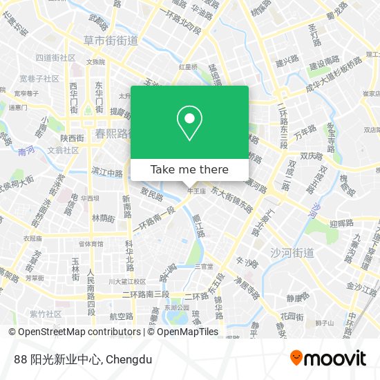 88 阳光新业中心 map