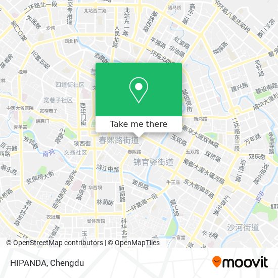 HIPANDA map
