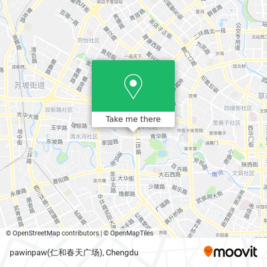 pawinpaw(仁和春天广场) map