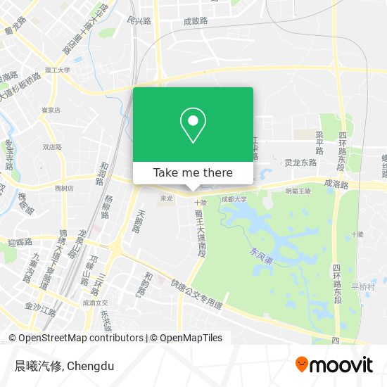 晨曦汽修 map