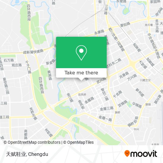 天赋鞋业 map