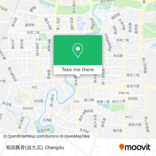 蜀国飘香(远大店) map