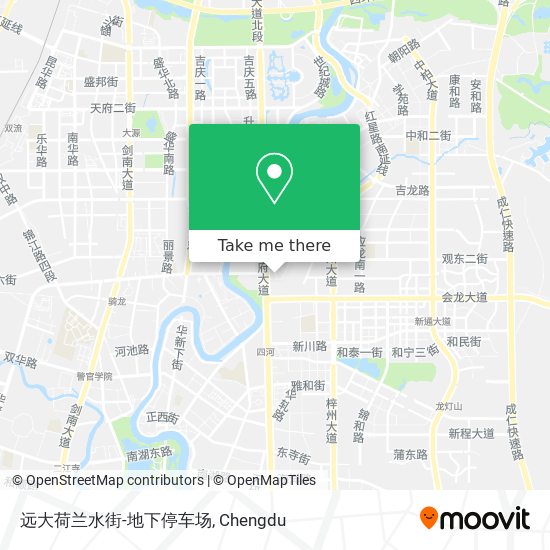 远大荷兰水街-地下停车场 map