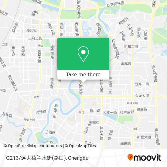 G213/远大荷兰水街(路口) map