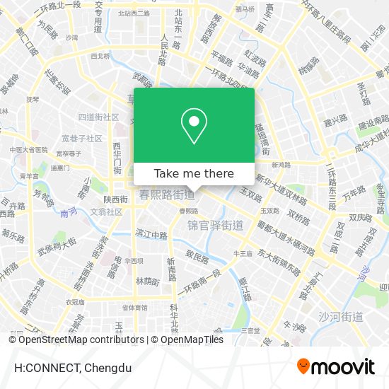 H:CONNECT map