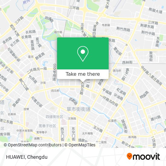 HUAWEI map