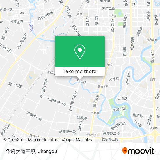 华府大道三段 map