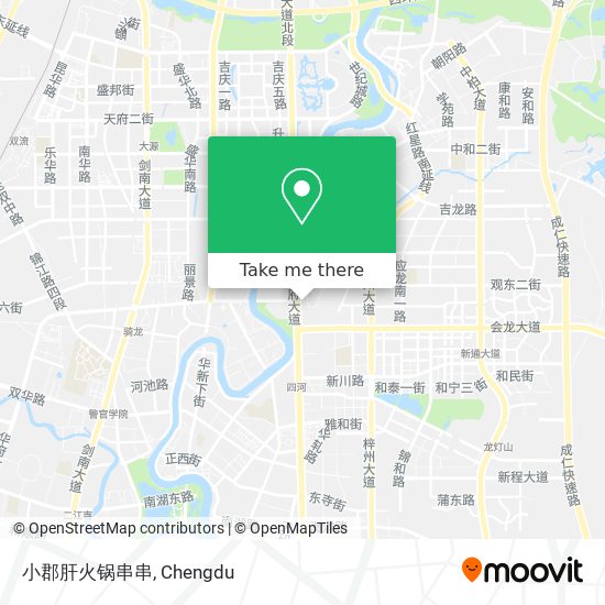 小郡肝火锅串串 map