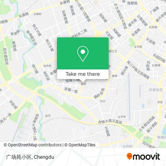广场苑小区 map