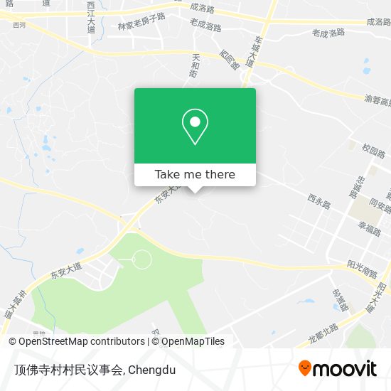 顶佛寺村村民议事会 map