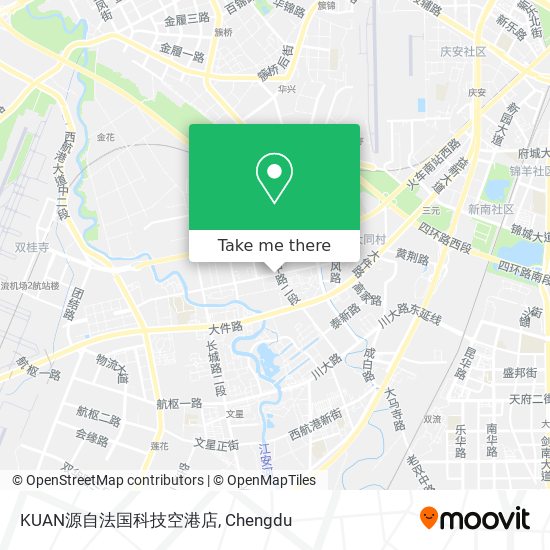 KUAN源自法国科技空港店 map