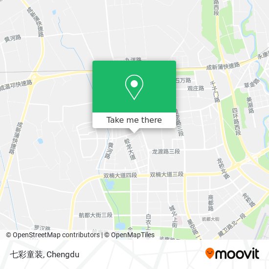 七彩童装 map