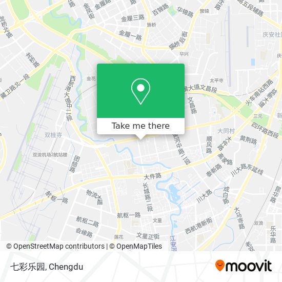 七彩乐园 map