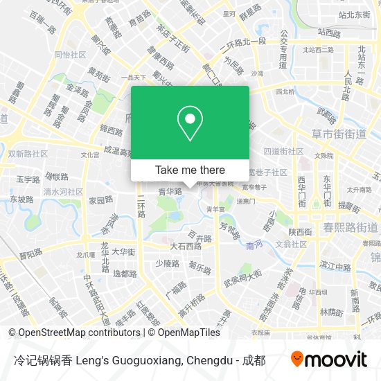 冷记锅锅香 Leng's Guoguoxiang map