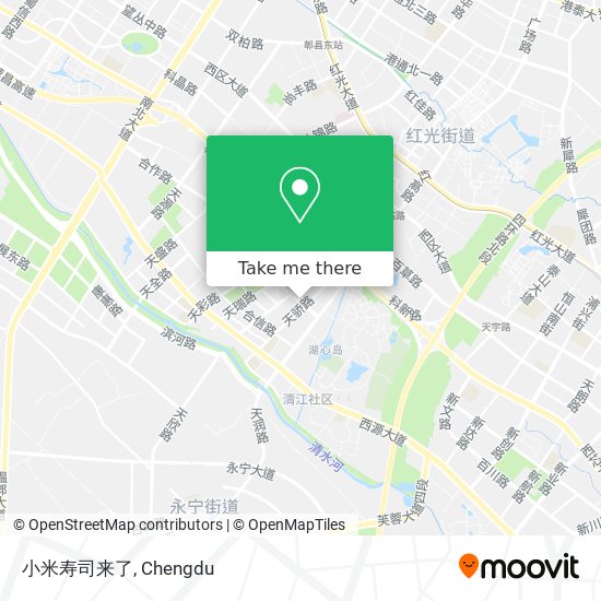 小米寿司来了 map