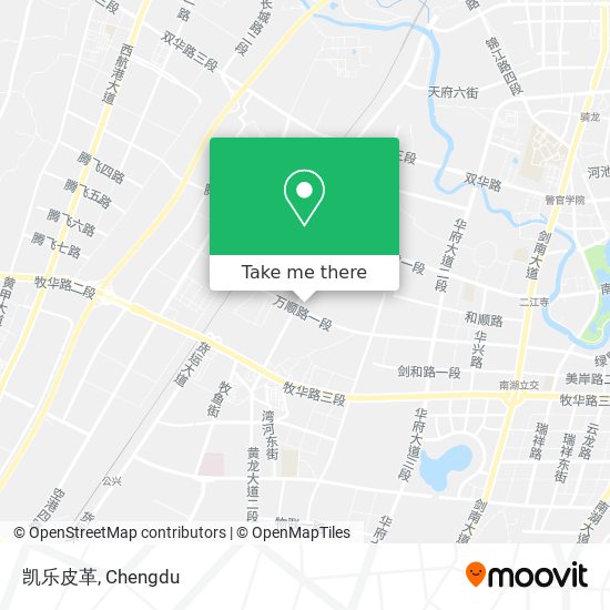 凯乐皮革 map