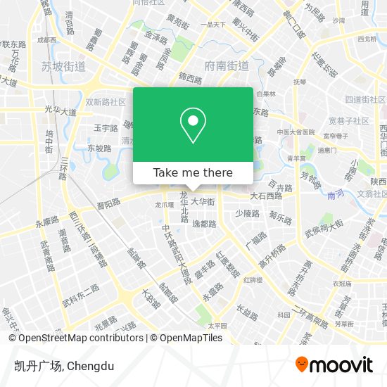 凯丹广场 map