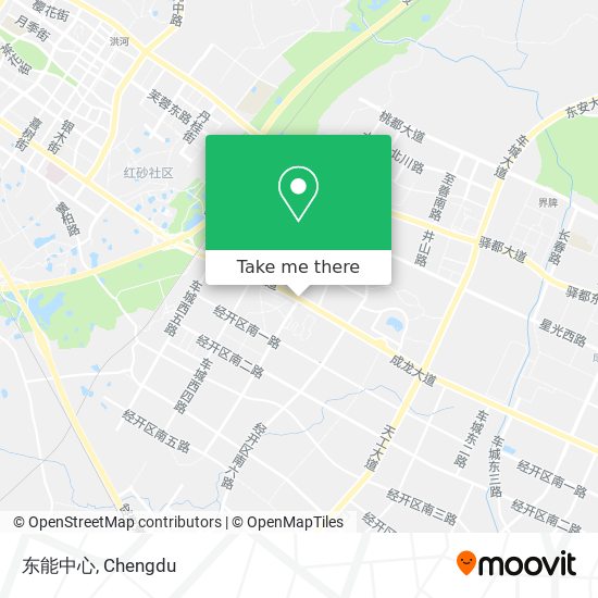东能中心 map