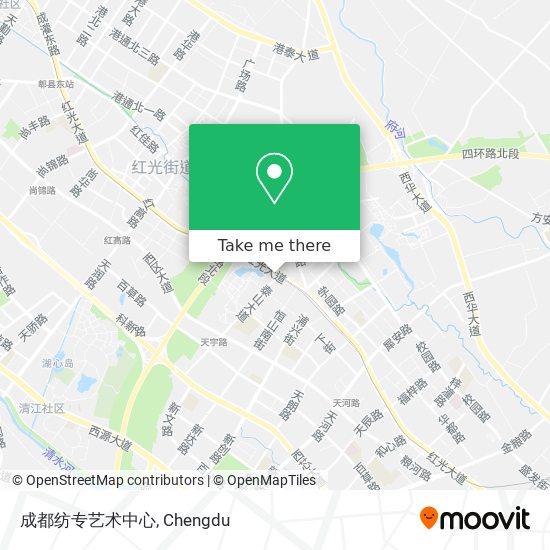 成都纺专艺术中心 map