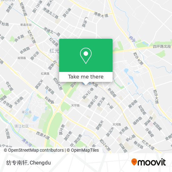 纺专南轩 map