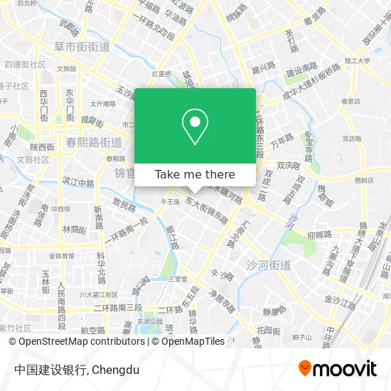 中国建设银行 map