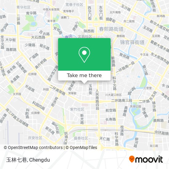玉林七巷 map