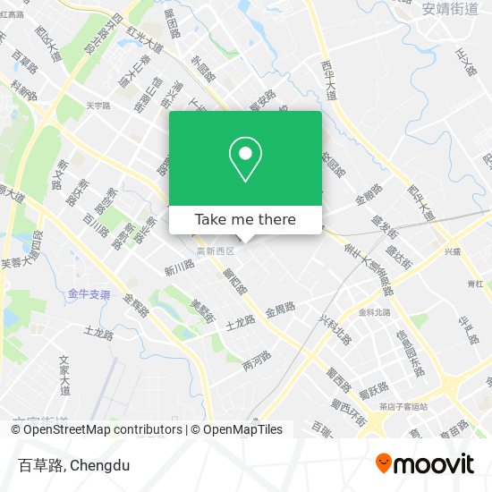 百草路 map